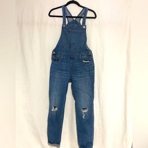 Old Navy Blue Denim Women's Overalls